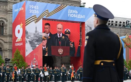 Putin claims Ukraine conflict is ‘coming to an end’ after Victory Day parade