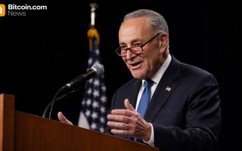 Schumer Says Democrats Want a Good Crypto Bill as CLARITY Act Enters Key Phase