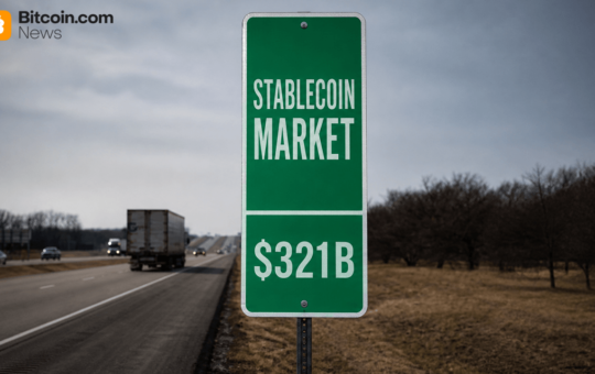 Stablecoins Reach $321B Market Cap as $1B Inflows Lift Sector to New High