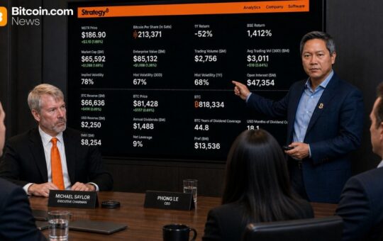 Strategy Posts $12.54B Loss as Bitcoin Holdings Reach 818,334 BTC
