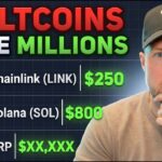 Top 3 PRIME Crypto Coins Will Make Millionaires! (BEST CRYPTO TO BUY NOW XRP, Chainlink, or Solana?)
