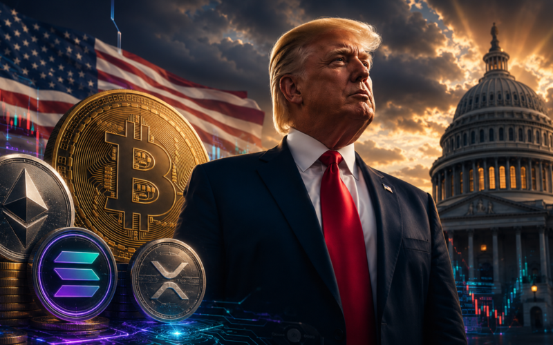 Trump Backs Crypto Market Structure Bill Ahead Of Senate Fight