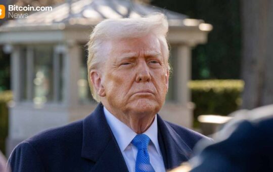 Trump Vows Crypto Market Structure Law That 'Cannot Be Undone'