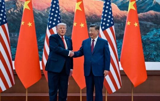 Trump meets Xi in Beijing to discuss trade, Taiwan, and tech cooperation