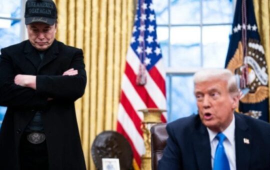 Trump takes Elon Musk, Tim Cook and Wall Street chiefs to China in bid to unlock business deals