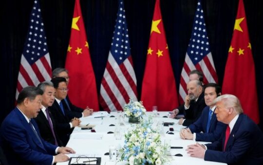 Trump visits China for high-stakes talks with Xi Jinping, and crypto markets are watching closely