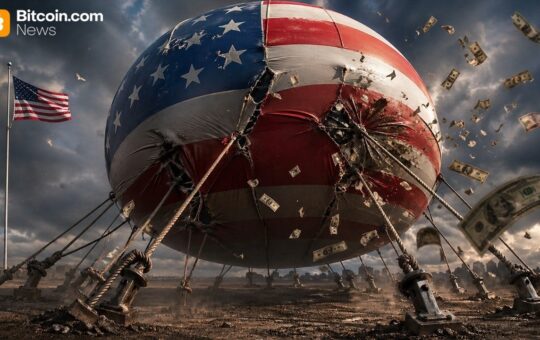 US Debt Nears $39T GDP Mark for First Time Since 1946, Validating Bitcoin