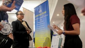 US adds 115K jobs in April, unemployment rate holds at 4.3%