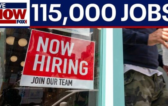 US economy adds 115,000 jobs in April, unemployment steady at 4.3%