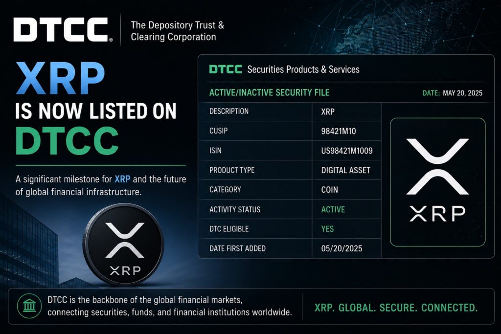 Ripple XRP DTCC