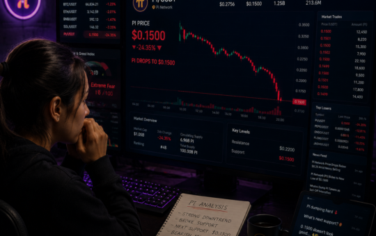 Analyzing PI as it hits $0.1500