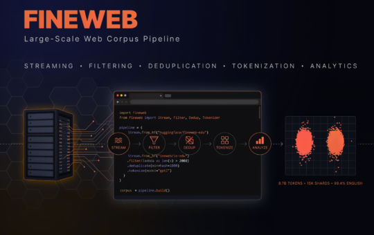 A Coding Hands-On on FineWeb for Streaming, Filtering, Deduplication, Tokenization, and Large-Scale Web Corpus Analytics