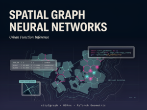 A Coding Implementation on Spatial Graph Neural Networks for Urban Function Inference Using city2graph, OSMnx, and PyTorch Geometric