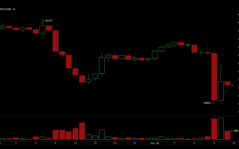 Bitcoin Crashes to $58,035, Wiping $40 Billion From Crypto Ecosystem in 24 Hours