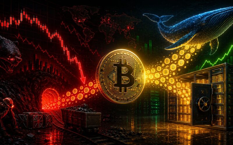 Bitcoin Miner Inflows Hit Highest Level Since February Crash: Capitulation Or Distribution?