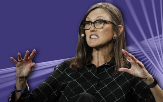 Cathie Wood's ARK Invest Buys the Dip on Coinbase, Circle, Bullish, and Robinhood as Crypto Stocks Slide