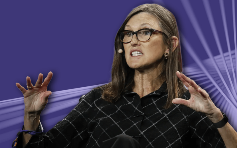 Cathie Wood's ARK Invest Buys the Dip on Coinbase, Circle, Bullish, and Robinhood as Crypto Stocks Slide
