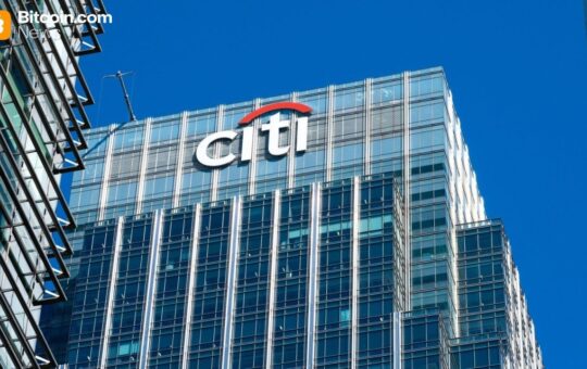 Citi Projects $5.5T Tokenized Market by 2030 as Wall Street Moves Onchain