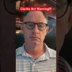Clarity Act Warning!!! #xrp #crypto @digitalassetinvestor