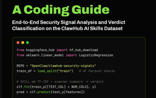 ClawHub Security Signals: A Coding Guide to End-to-End Security Signal Analysis and Verdict Classification on the AI Skills Dataset