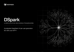 DeepSeek Releases DSpark, a Speculative Decoding Framework That Accelerates DeepSeek-V4 Per-User Generation 60–85% Over MTP-1