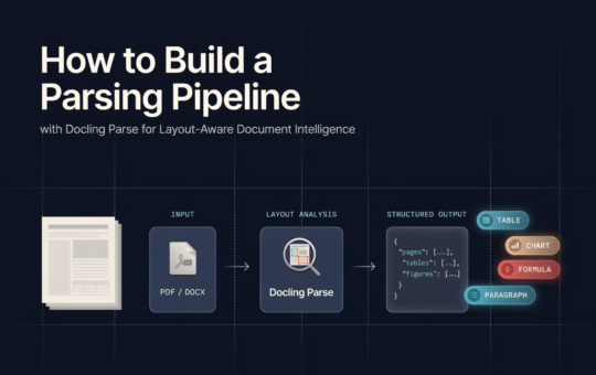 How to Build a Parsing Pipeline with Docling Parse for Layout-Aware Document Intelligence