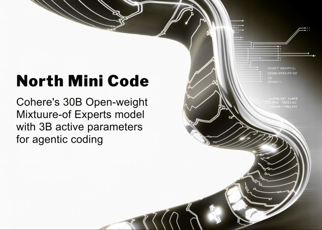 Meet 'North Mini Code': Cohere's 30B Open-Weight Mixture-of-Experts Model With 3B Active Parameters for Agentic Coding