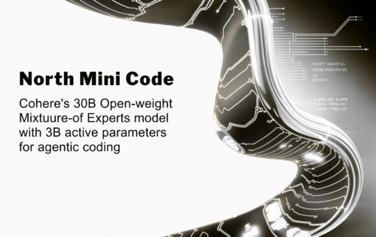 Meet 'North Mini Code': Cohere's 30B Open-Weight Mixture-of-Experts Model With 3B Active Parameters for Agentic Coding