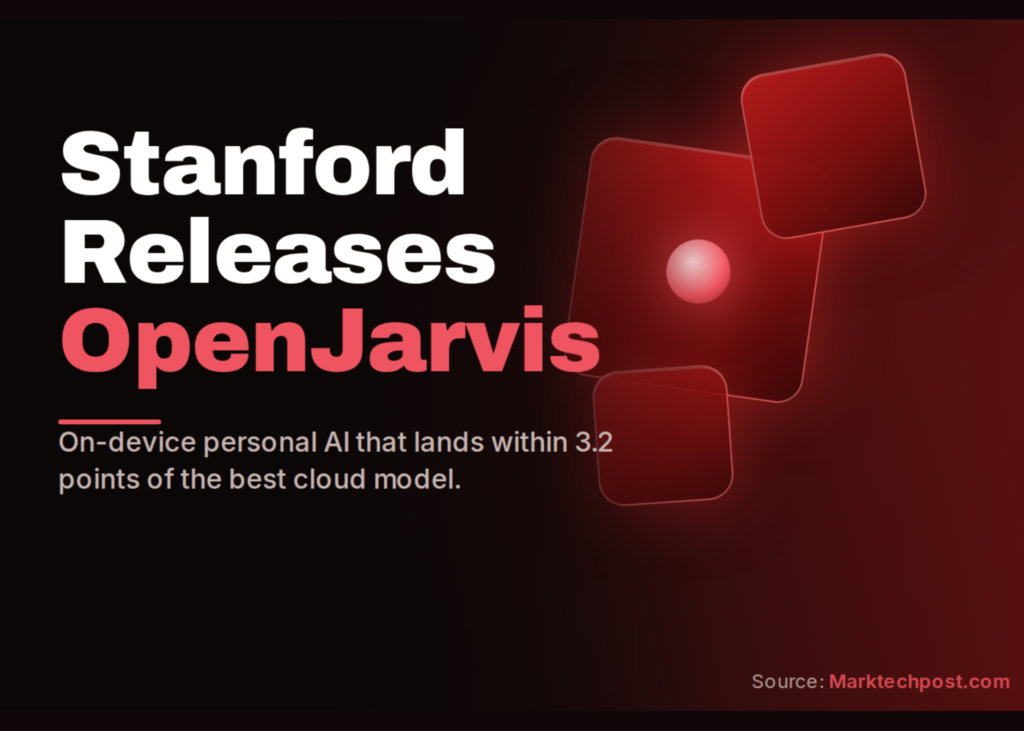 Meet OpenJarvis: A Local-First Framework for On-Device Personal AI Agents with Tools, Memory, and Learning