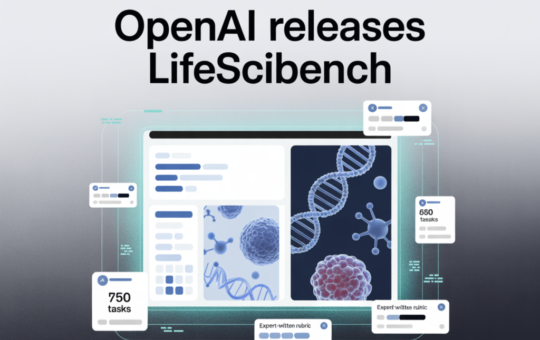 OpenAI Releases LifeSciBench, a 750-Task Benchmark Grading AI Models on Real Life-Science Research With Expert-Written Rubric