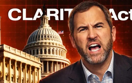 Ripple CEO Brad Garlinghouse Says Crypto Industry Needs 'CLARITY and Regulation'
