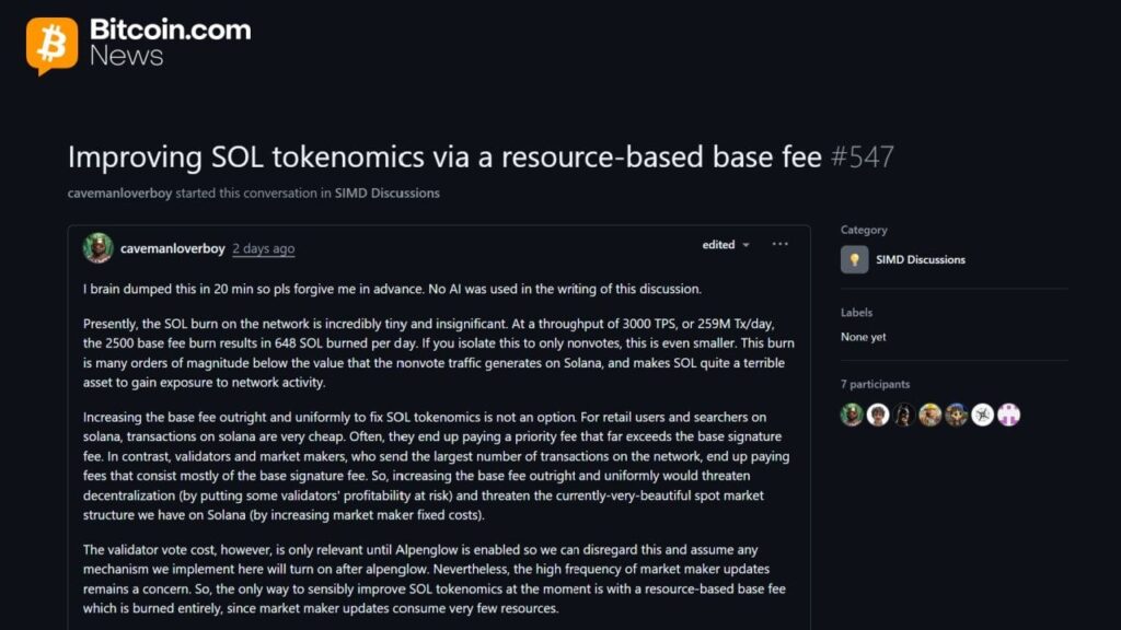 Solana Prepares for a Massive Tokenomics Overhaul to Slash Network Inflation