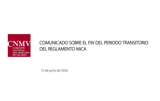 Spain's CNMV Issues Urgent Warning Ahead of June 30 MiCA Crypto Deadline