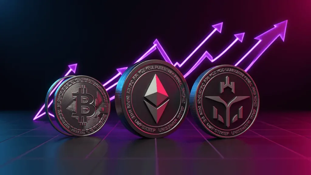 Standard Chartered just reaffirmed its crypto prediction with bombastic targets. BTC at $500K, ETH at $40K, and unexpectedly UNI at $100.
