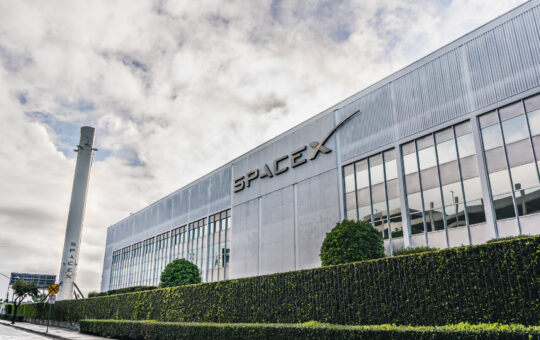 spacex satellite launch crypto