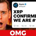 XRP JUST GOT CONFIRMATION!??!! THIS IS INSANE.