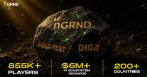 nGRND Gold Protocol Games Hits 855K Participants, Accumulating $6M in Rewards Ahead of Token Launch