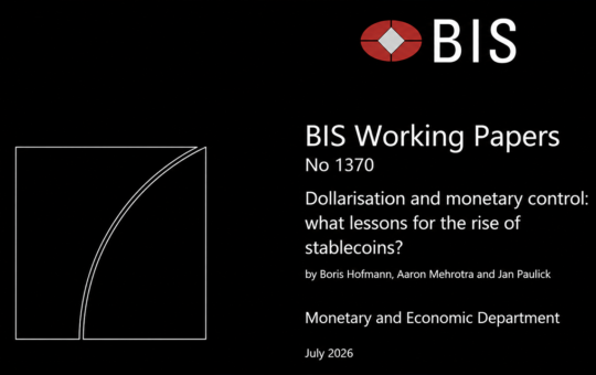 BIS Warns Stablecoins Are Breaking Capital Controls as Dollarization Accelerates