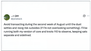 Bitcoin Core Developer Warns Users to Pause BTC Transfers When BIP-110 Deadline Nears