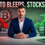 Bitcoin News Today — Crypto Bleeds While Stocks Hit All-Time Highs