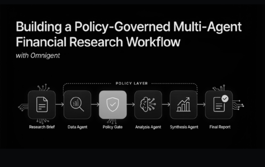 Building a Policy-Governed Multi-Agent Financial Research Workflow with Omnigent