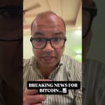 Bullish News For Bitcoin.