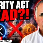 CRYPTO CLARITY ACT DEAD?! ALL XRP HOLDERS! ALL CRYPTO HOLDERS! BREAKING CRYPTO NEWS!