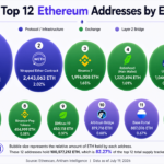 Ethereum’s 12 Biggest Wallets Expose 6 Exchanges Controlling 6.6 Million ETH