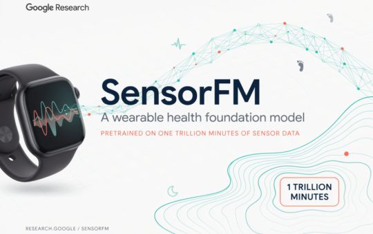 Google Research Introduces SensorFM: A Wearable Health Foundation Model Pretrained on One Trillion Minutes of Sensor Data