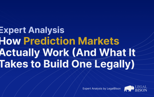 How Prediction Markets Actually Work (And What It Takes to Build One Legally)