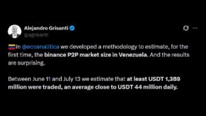 How Venezuela's Binance P2P Market Now Rivals Its Oil Exports