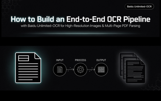 How to Build an End-to-End OCR Pipeline with Baidu’s Unlimited-OCR for High-Resolution Images and Multi-Page PDF Parsing