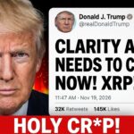 JUST IN! TRUMP JUST NUKED THE CLARITY ACT… (MAJOR XRP NEWS)