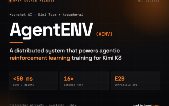Kimi AI and kvcache-ai Open Sources 'AgentENV': A Distributed System that Powers Agentic Reinforcement Learning (RL) Training for Kimi K3